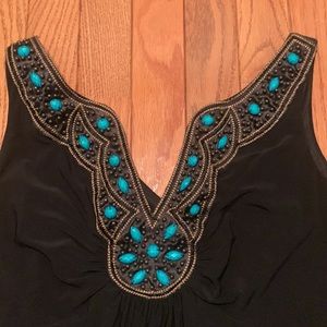 Formal jeweled maxi dress